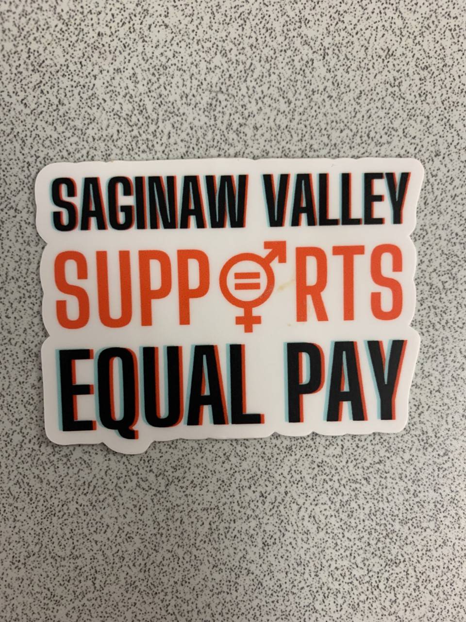 Equal Pay Day Sticker
